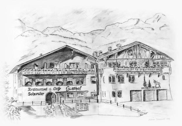 Landgasthof Schuster Nesselwängle Exterior foto